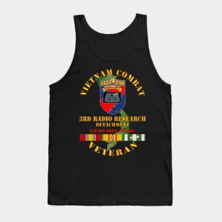 Vietnam Combat Vet - 3rd Radio Research Unit (RRU)  w VN SVC Tank Top